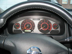 2003 Nissan Sentra SE-R Spec V steering wheel