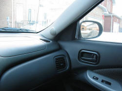 2003 Nissan Sentra SE-R Spec V inside winter 2